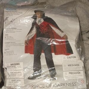 Prince of Darkness Vampire Costume for Kids